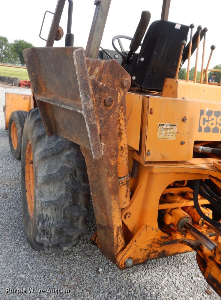 image for item HP9555 1977 Case 580C  backhoe