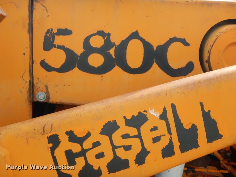 image for item HP9555 1977 Case 580C  backhoe