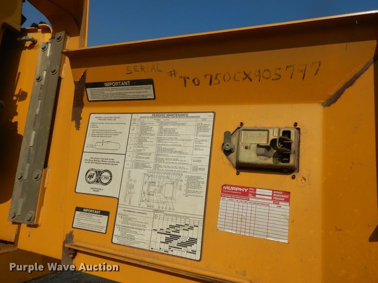 image for item HP9564 2002 John Deere 750C LT Series II  dozer