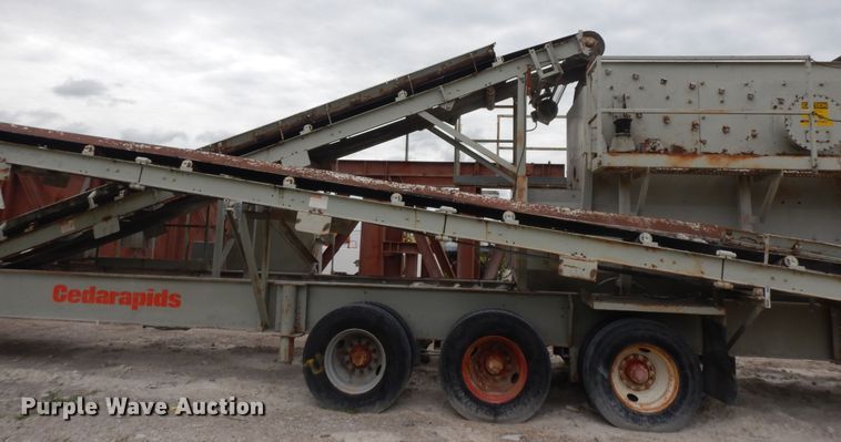 image for item HP9600 Cedarapids  crushing plant