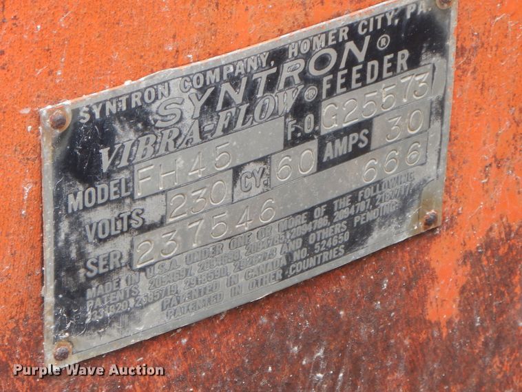 image for item HP9602 Syntron FH45  feeder