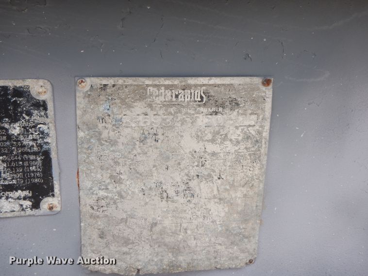 image for item HP9604 Cedarapids 3025  roll crusher
