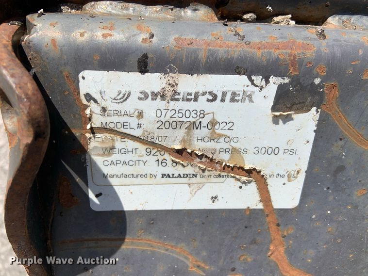 image for item IF9253 Sweepster  72"W skid steer broom