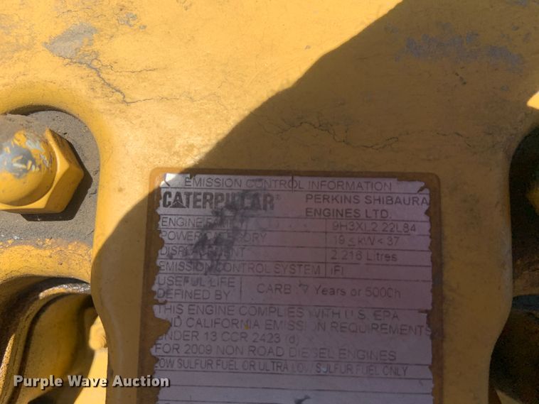 image for item IF9254 2010 Caterpillar CC34  single drum roller