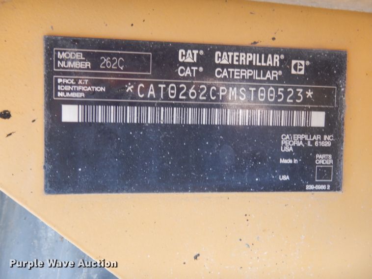 image for item II9497 2007 Caterpillar 262C  skid steer loader