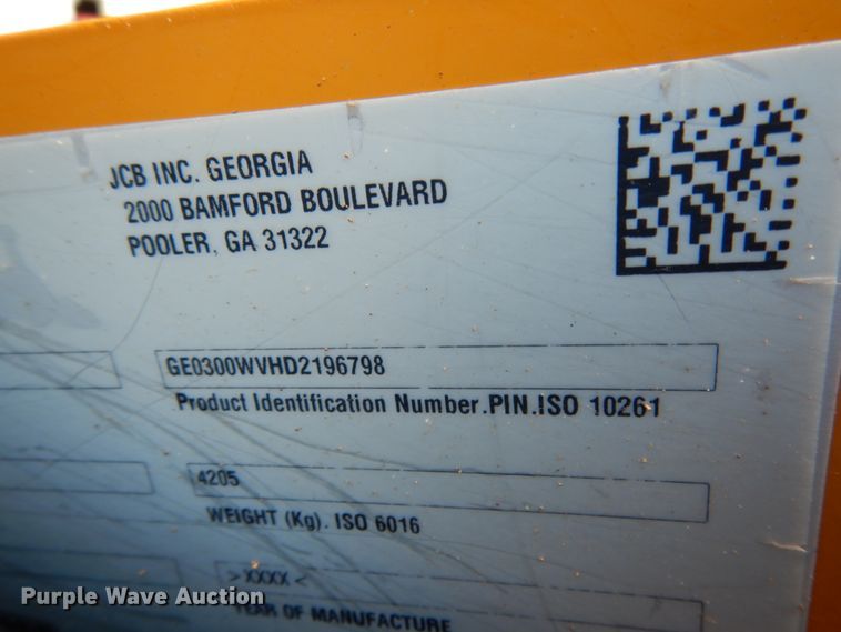 image for item IL9480 JCB 300 ECO  skid steer loader