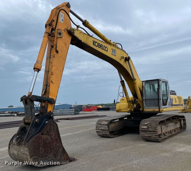 image for item IR9500 2002 Kobelco SK480LC  excavator