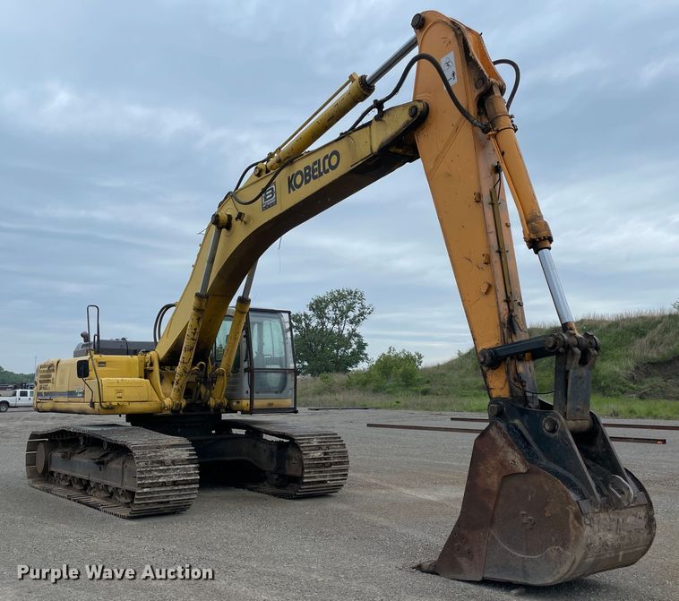 image for item IR9500 2002 Kobelco SK480LC  excavator