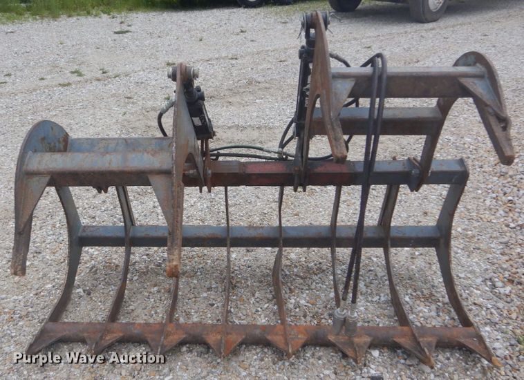 image for item IT9137 65"W skid steer grapple bucket