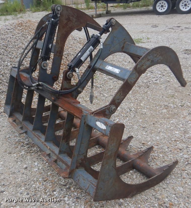 image for item IT9137 65"W skid steer grapple bucket