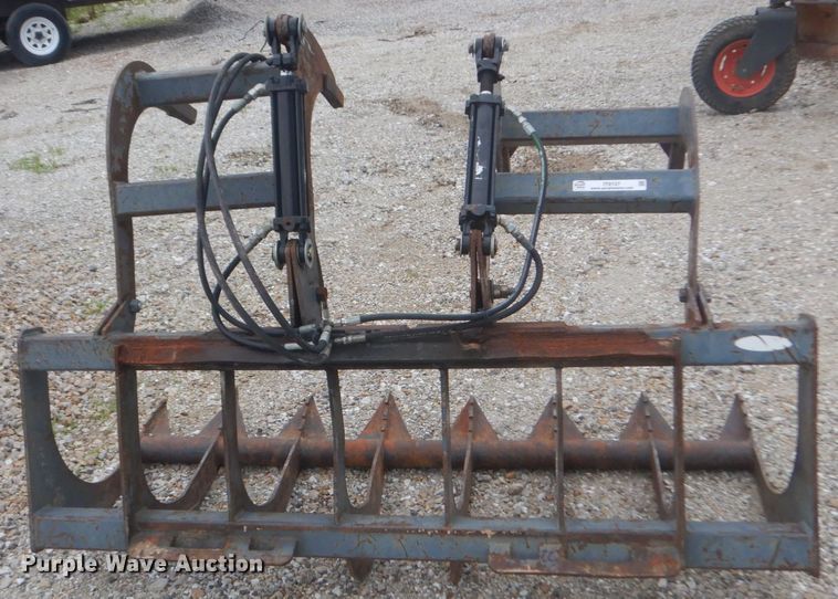 image for item IT9137 65"W skid steer grapple bucket