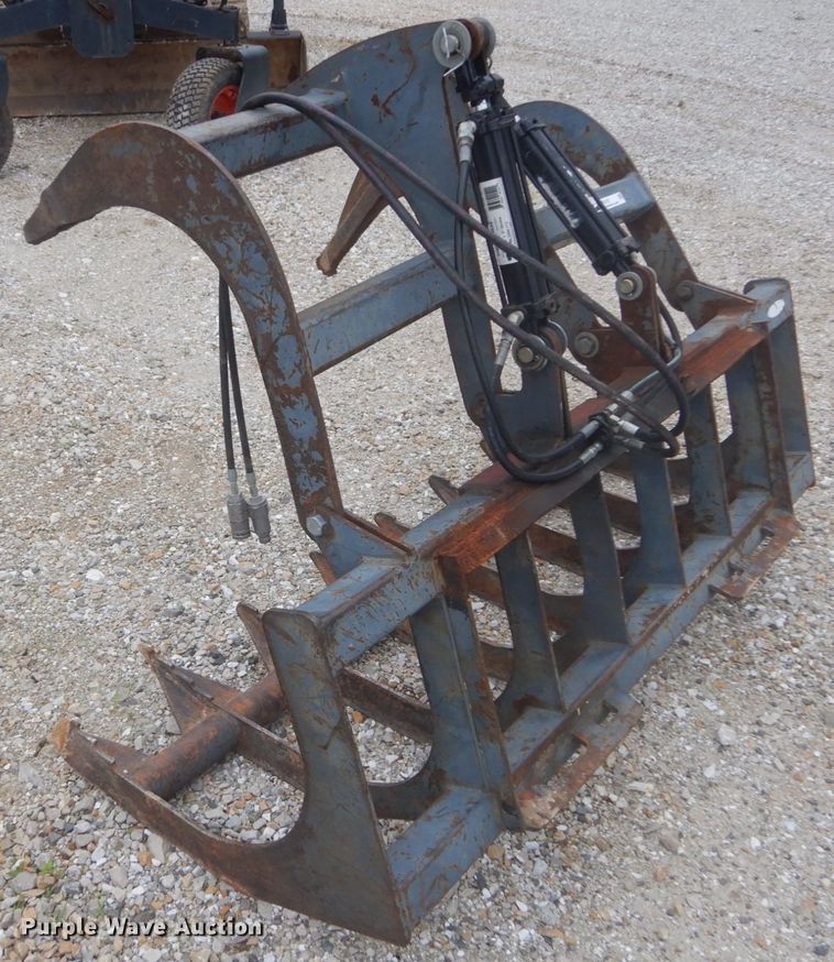 image for item IT9137 65"W skid steer grapple bucket