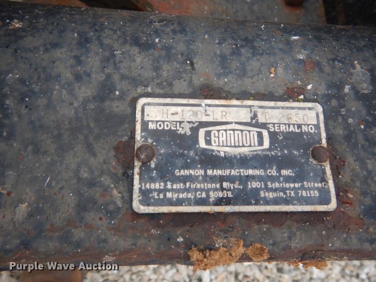 image for item IT9140 Gannon H-120-LR  box blade