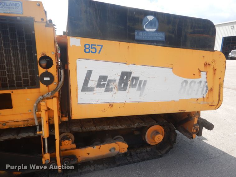 image for item IT9146 2007 LeeBoy 8816  paver