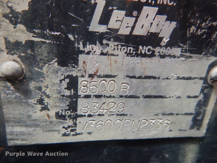 image for item IT9147 2012 LeeBoy 8500B  paver