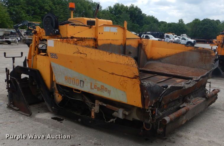 image for item IT9148 2002 LeeBoy 8000  paver