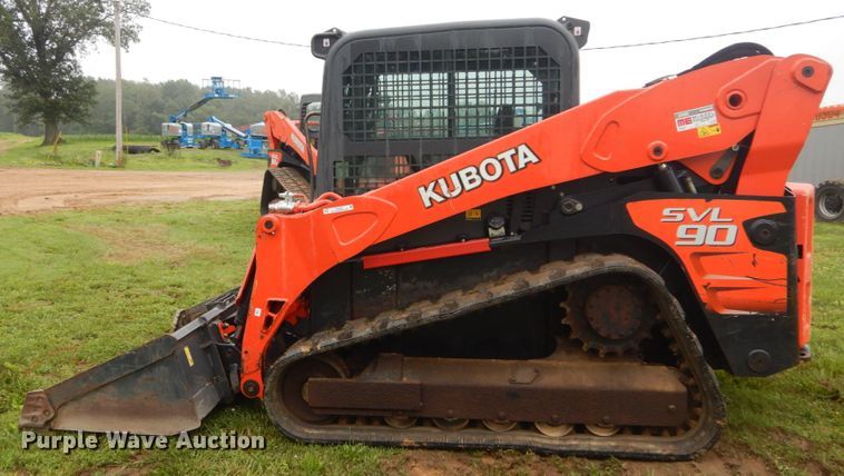 image for item IT9154 2011 Kubota SVL90  tracked skid steer loader