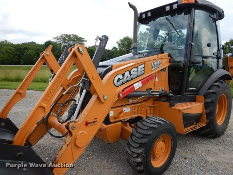 image for item IT9158 2012 Case 580 Super N  backhoe