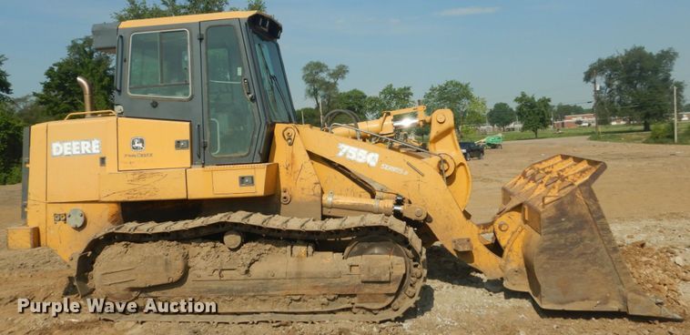image for item IT9180 2007 John Deere 755C Series II  track loader