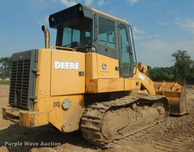 image for item IT9180 2007 John Deere 755C Series II  track loader