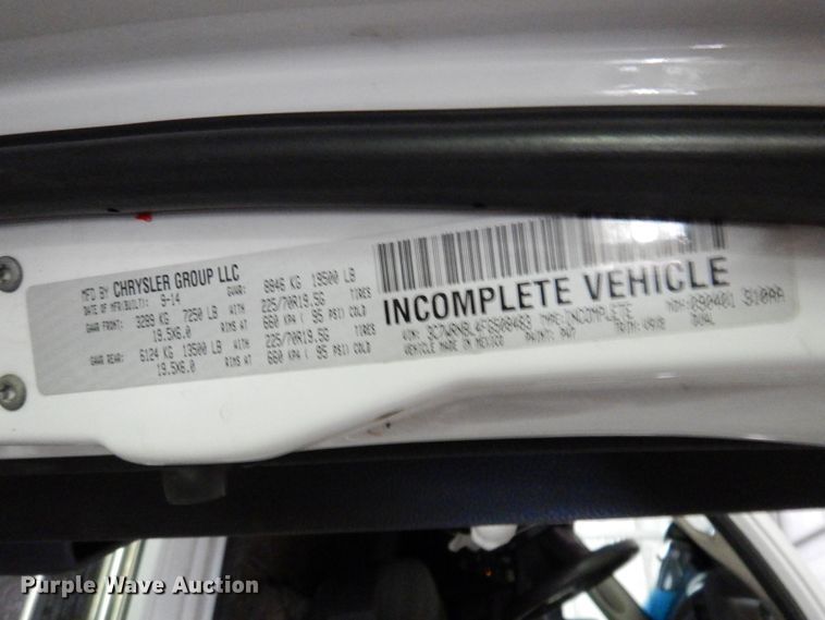 image for item KA9002 2015 Dodge Ram 5500  utility / service truck