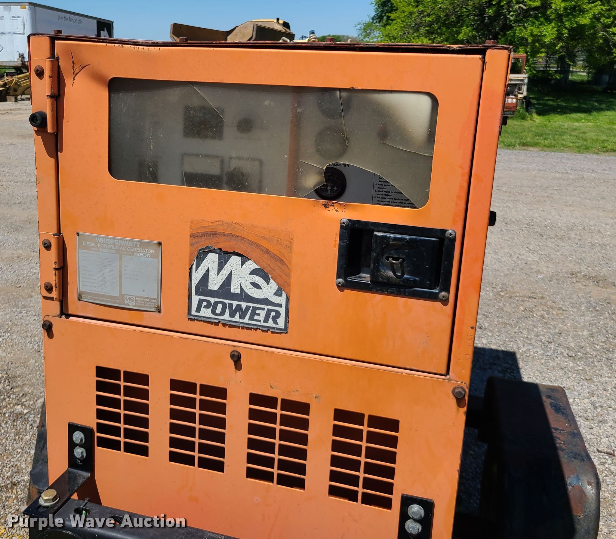 MQ Power Whisperwatt DCA25SSIU generator in Raymore, MO Item DN5640