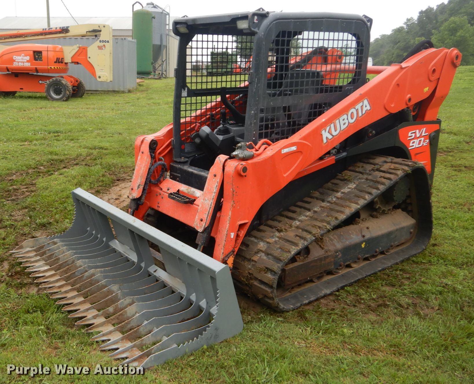 Kubota SVL902 tracked skid steer loader in Mayfield, KY Item IT9155