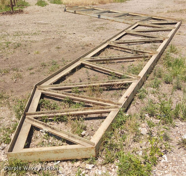 image for item BY9334 (9) 46'W steel trusses