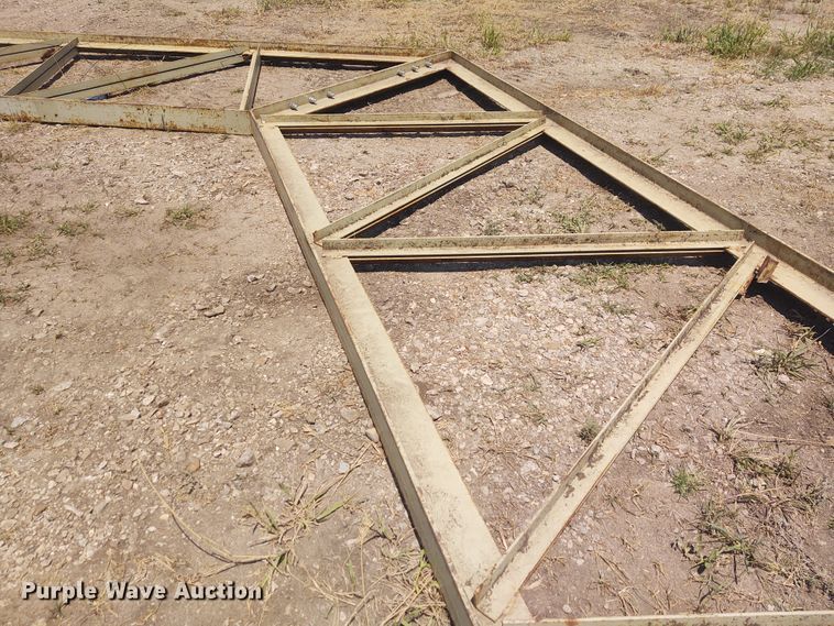 image for item BY9334 (9) 46'W steel trusses