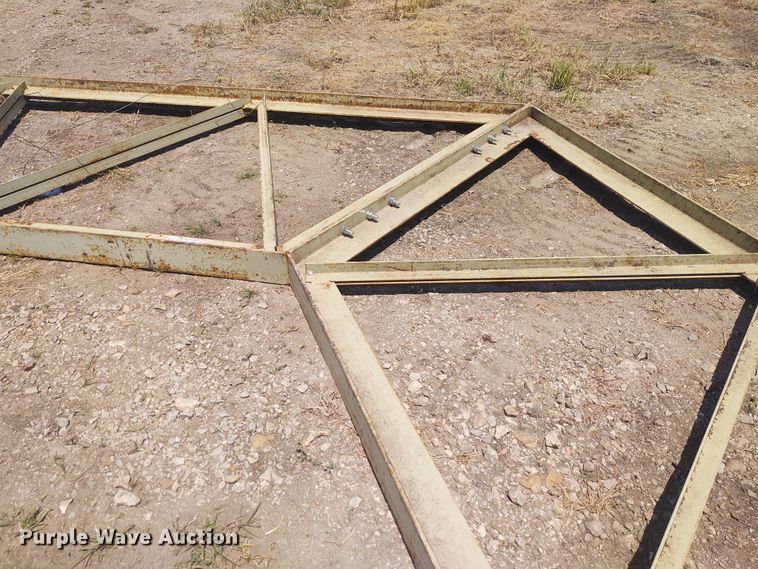 image for item BY9334 (9) 46'W steel trusses