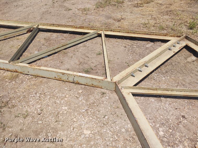 image for item BY9334 (9) 46'W steel trusses