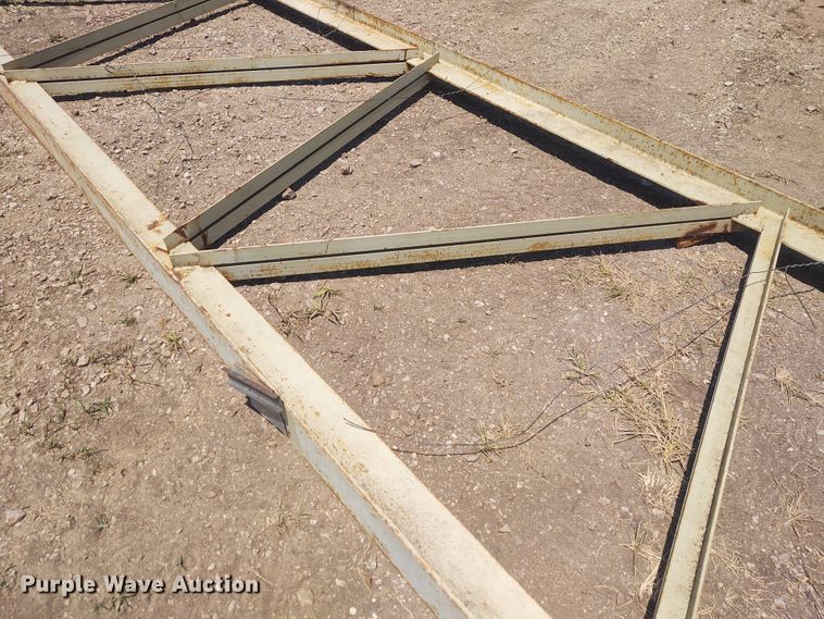 image for item BY9334 (9) 46'W steel trusses