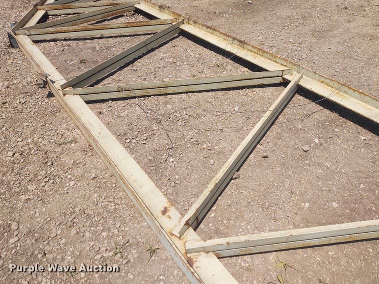 image for item BY9334 (9) 46'W steel trusses