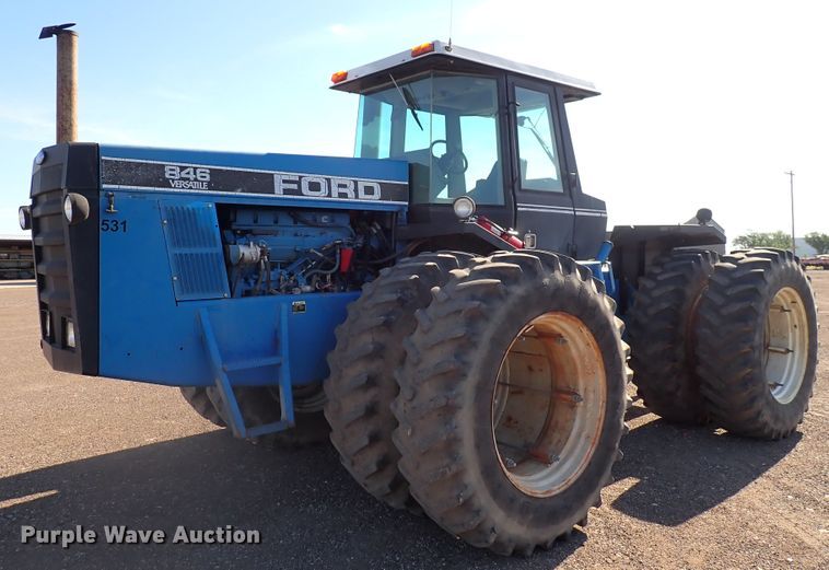 image for item DL7600 1990 Ford 846 Versatile  4WD tractor