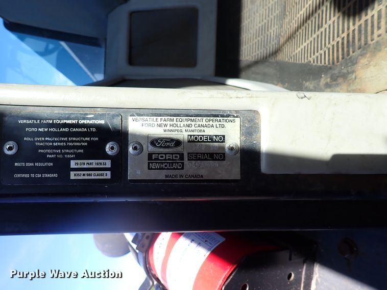 image for item DL7600 1990 Ford 846 Versatile  4WD tractor