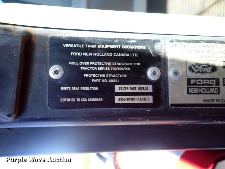 image for item DL7600 1990 Ford 846 Versatile  4WD tractor