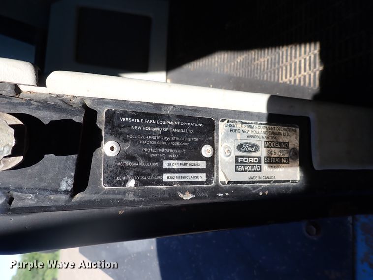 image for item DL7607 1991 Ford 846 Versatile  4WD tractor