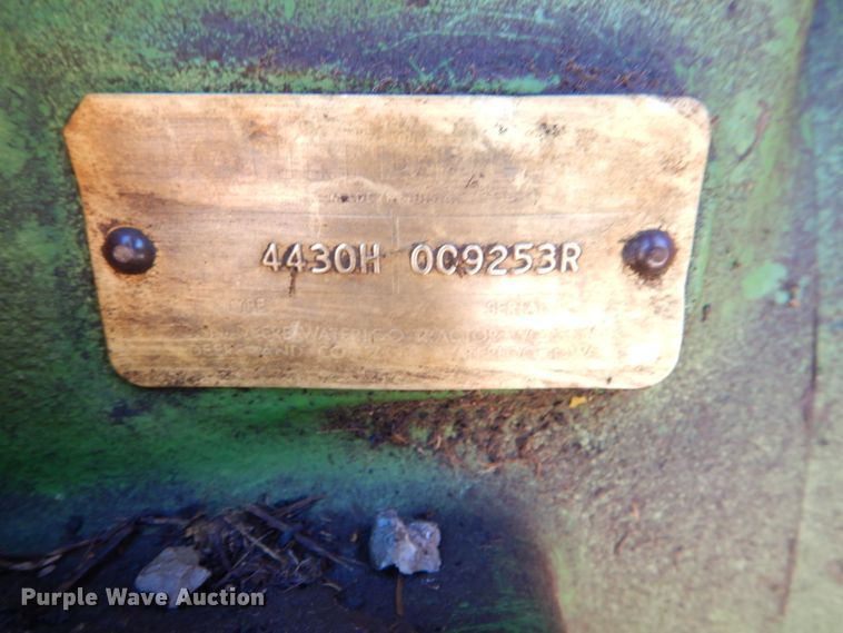 image for item DM0027 1973 John Deere 4430  tractor