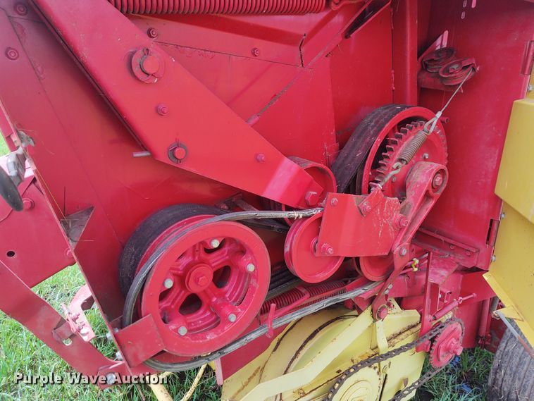 image for item FC9028 1983 New Holland 849  Auto-Wrap round baler