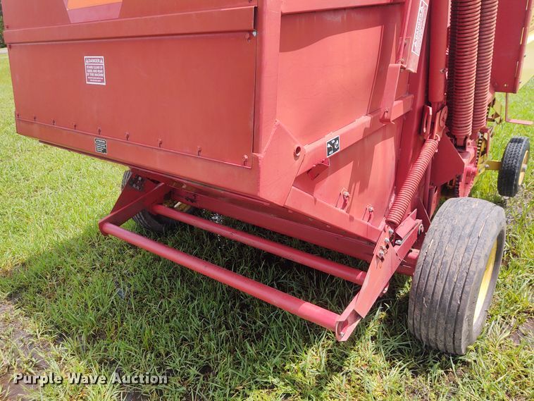 image for item FC9028 1983 New Holland 849  Auto-Wrap round baler