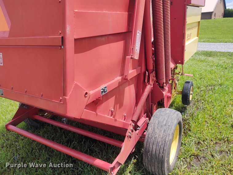 image for item FC9028 1983 New Holland 849  Auto-Wrap round baler