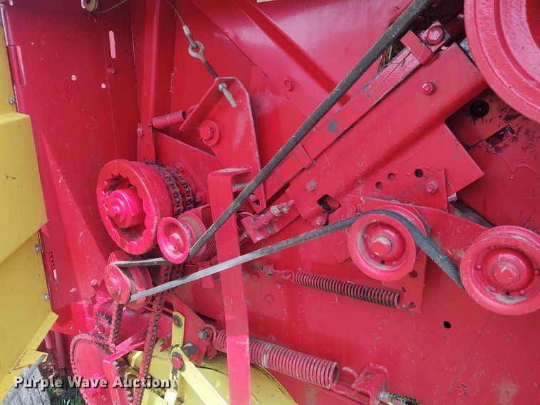 image for item FC9028 1983 New Holland 849  Auto-Wrap round baler