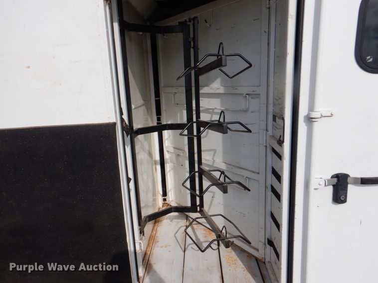 image for item HC9313 2005 Trails West Sierra 4H  horse trailer