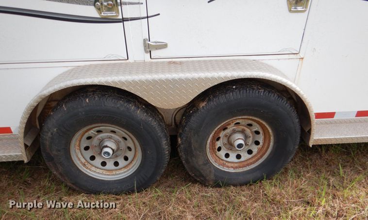 image for item HC9313 2005 Trails West Sierra 4H  horse trailer