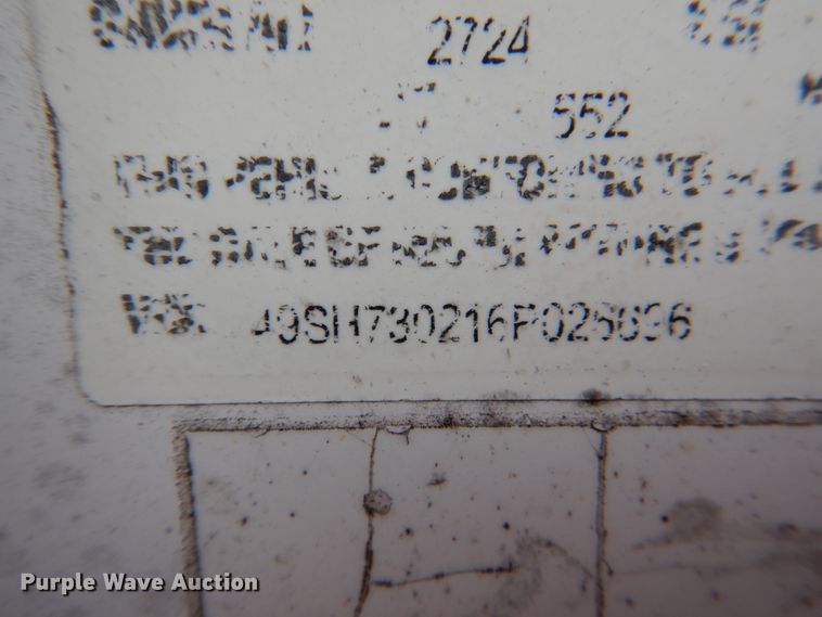 image for item HC9313 2005 Trails West Sierra 4H  horse trailer