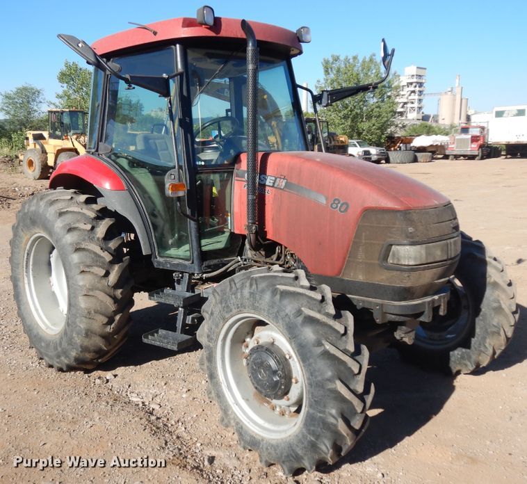 image for item HI9848 2010 Case IH Farmall 80  MFWD tractor