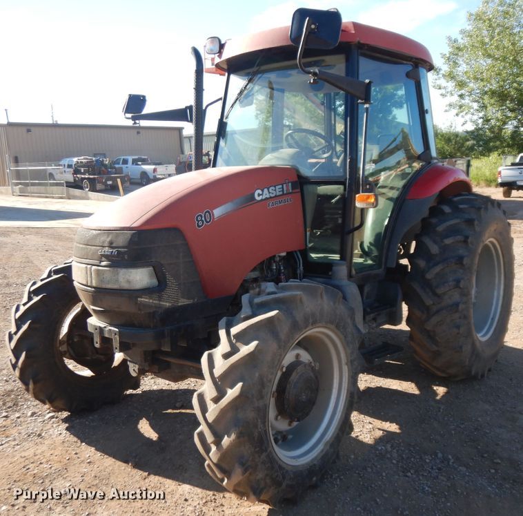 image for item HI9848 2010 Case IH Farmall 80  MFWD tractor