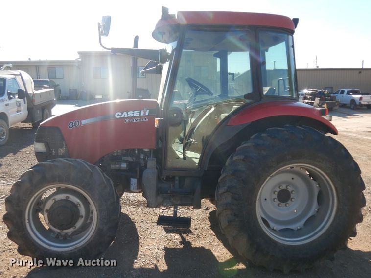 image for item HI9848 2010 Case IH Farmall 80  MFWD tractor