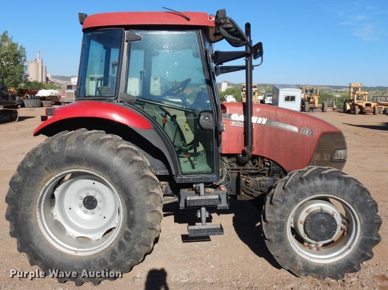image for item HI9848 2010 Case IH Farmall 80  MFWD tractor