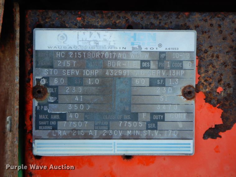 image for item HP9514 Grain bin dryer fan